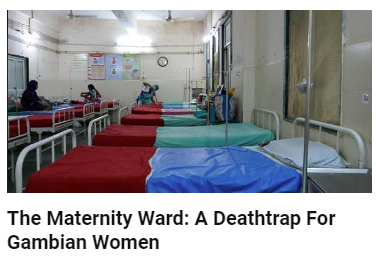 The maternity ward: A deathtrap for Gambian women